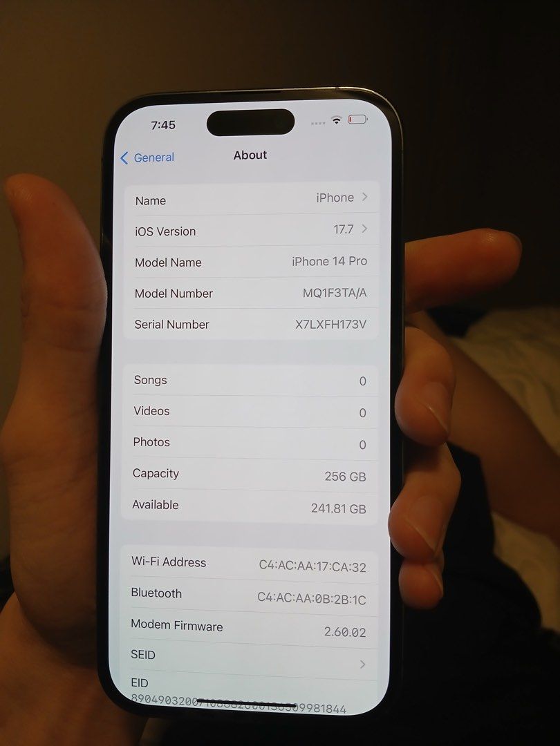 Apple iPhone 14pro 256GB All original smartphone Pro grade cameras  48MP  for  tiktok and Instagram videos