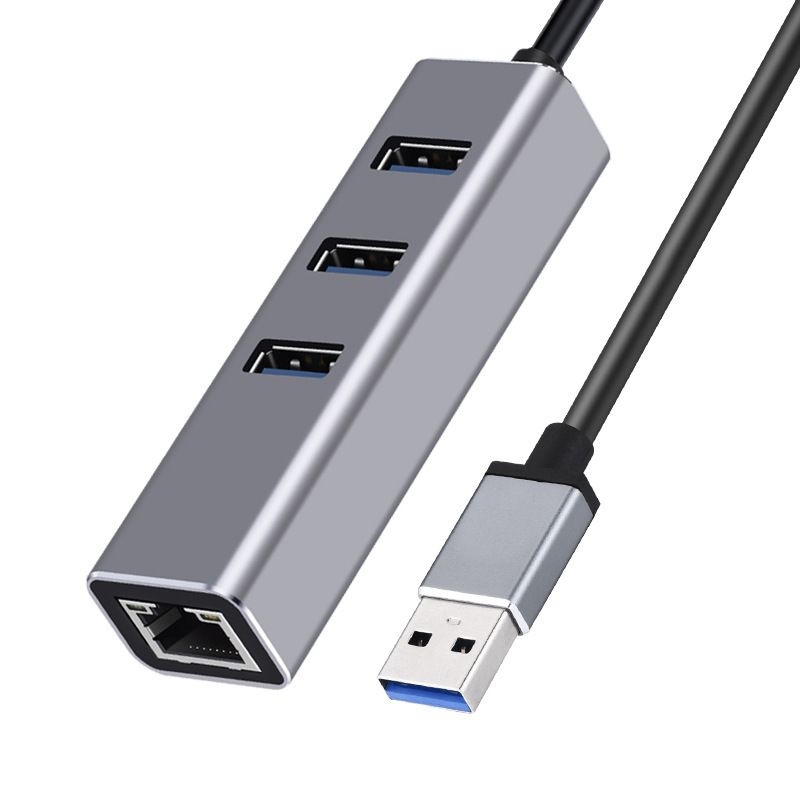 USB network cable converter to USB3.0 Gigabit port driverless Ethernet hub, network card hub, rj45 docking station