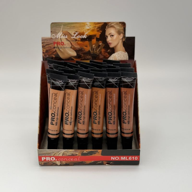 24Pcs/Box Concealer To Brighten Skin Tone And Keep Makeup On For A Long Time Foundation Make-Up