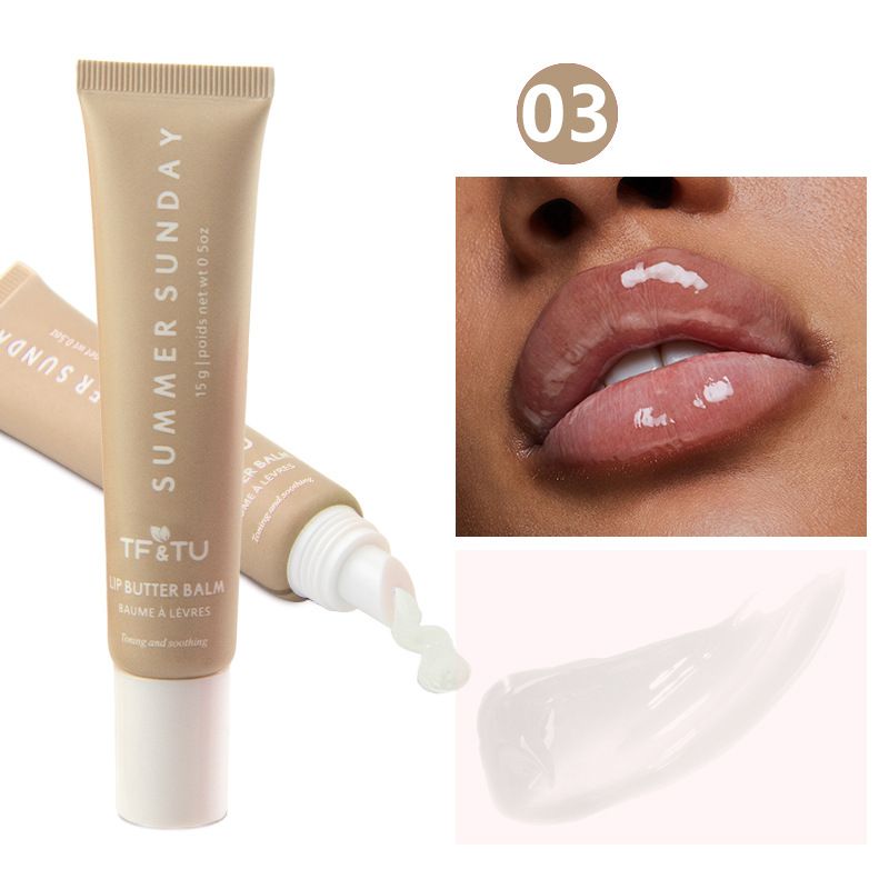 Liquid Butter Moisturizing Lip Balm Private Label Vegan Hydrating Jelly Lip Glaze Wholesale