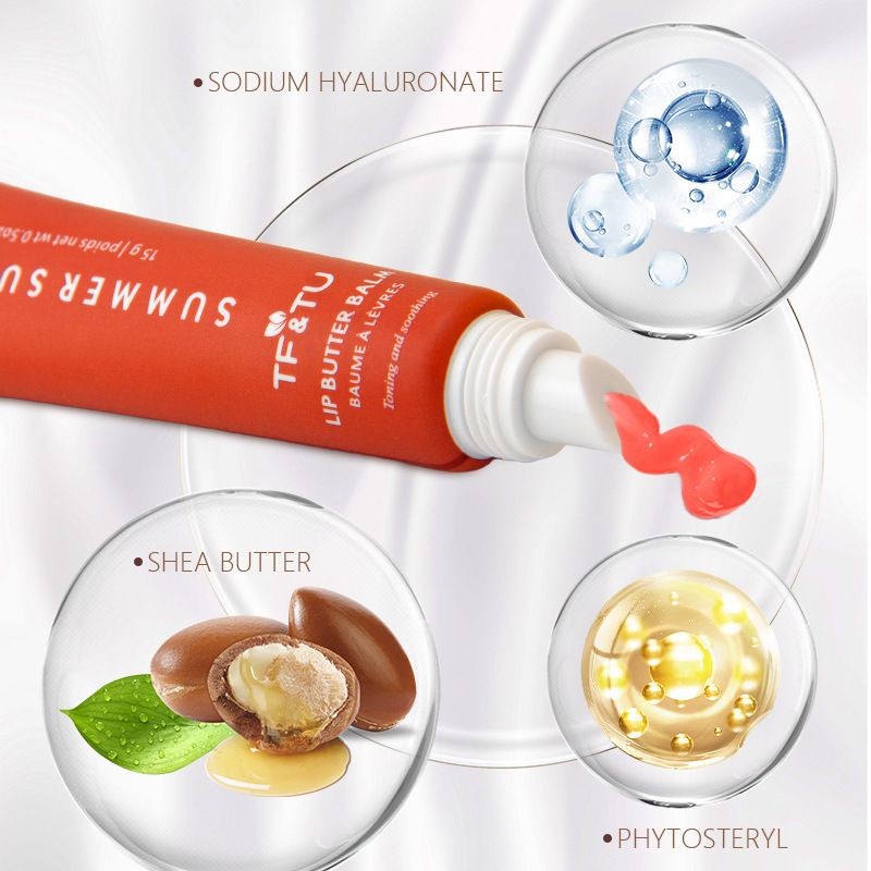 Liquid Butter Moisturizing Lip Balm Private Label Vegan Hydrating Jelly Lip Glaze Wholesale