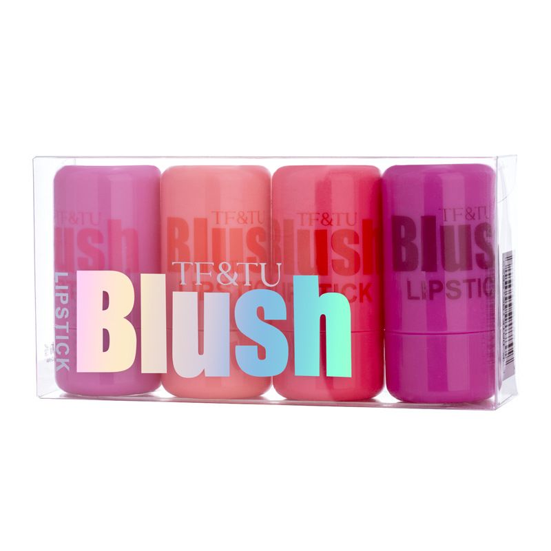 2 in 1 Jelly Lipstick Blush Stick rare Beauty Natural Toning Brightening Color Changing Makeup Custom Cream Blush Private Label