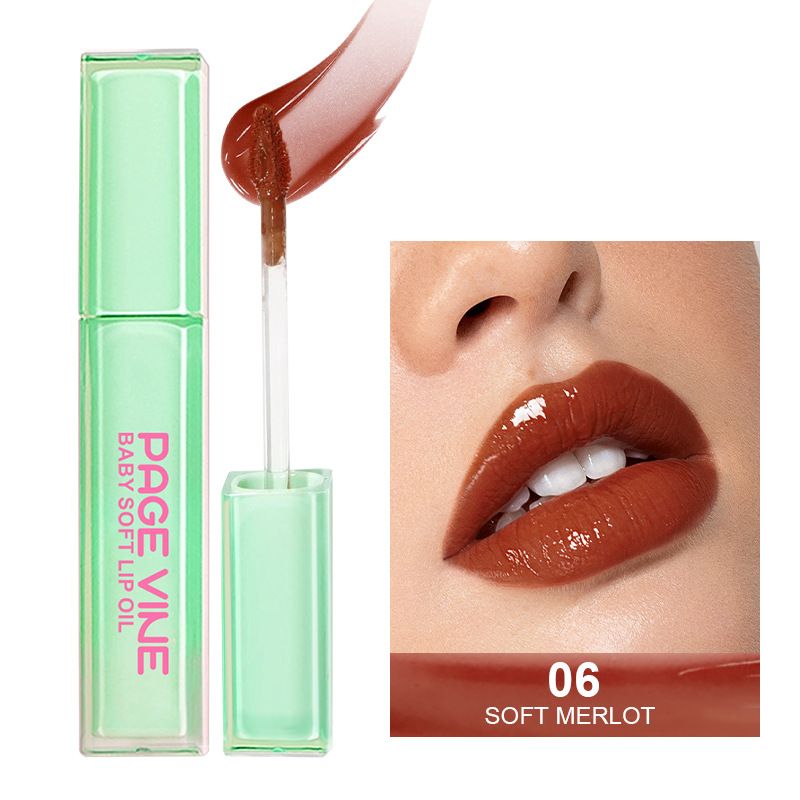New Fashion Private Label Fruit Flavor Waterproof Vegan Moisturizing Glossy Lip Oil Gloss Multicolor Cosmetics Lip Gloss