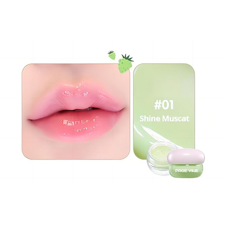 Hight Quality Lip Care Moisturizer Makeup Glossy Lip Balm Gege Bear Jelly Flavored Solid Lip Gloss Jam Lipstick