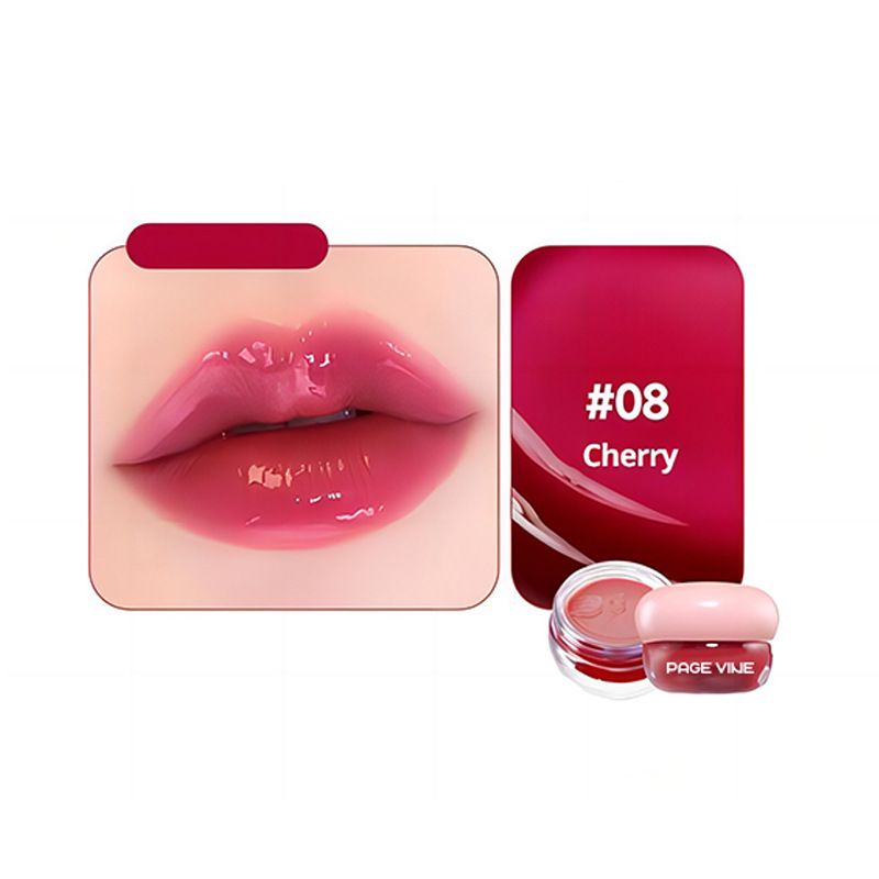 Hight Quality Lip Care Moisturizer Makeup Glossy Lip Balm Gege Bear Jelly Flavored Solid Lip Gloss Jam Lipstick