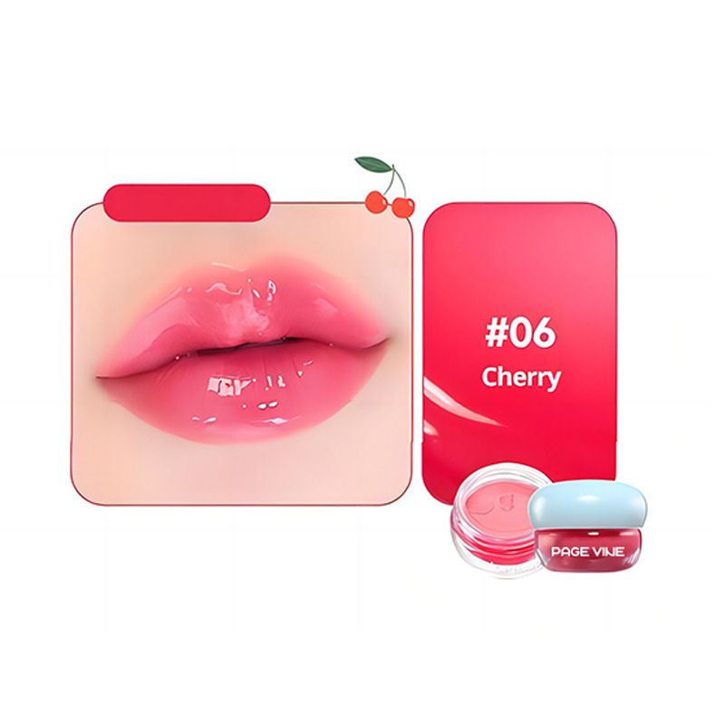 Hight Quality Lip Care Moisturizer Makeup Glossy Lip Balm Gege Bear Jelly Flavored Solid Lip Gloss Jam Lipstick
