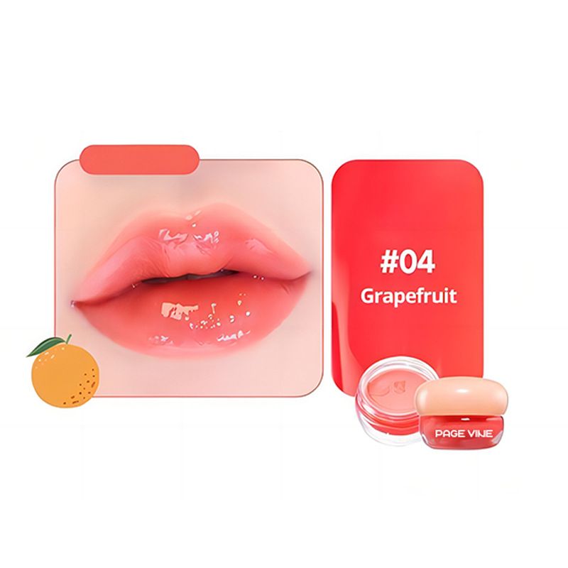 Hight Quality Lip Care Moisturizer Makeup Glossy Lip Balm Gege Bear Jelly Flavored Solid Lip Gloss Jam Lipstick