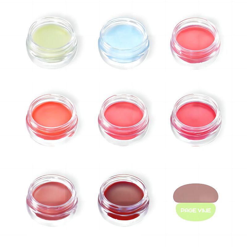 Hight Quality Lip Care Moisturizer Makeup Glossy Lip Balm Gege Bear Jelly Flavored Solid Lip Gloss Jam Lipstick