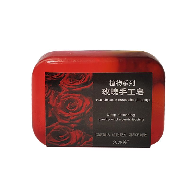 2025 Hot Selling Wholesale Label Natural Rose Skin Whitening Anti Acne Skin Care Face Body Yoni Bar Soap