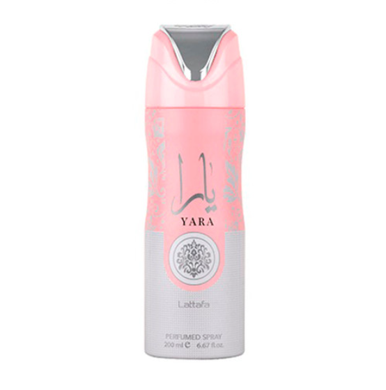 Lattafa Yara Perfumed Body Spray 200ml - Yara by Lattafa Deodorant Perfume unisex body Spray  Gift by lataffa