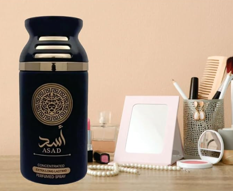 Asad Perfume Spray 250ml Perfume for Men and Women Vanilla, Amber and Oud Fragrance