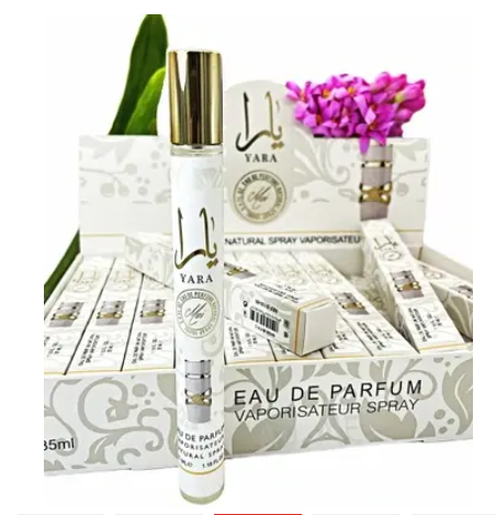 Yara Moi white Eau De Parfum 35ML/1.18Floz Mini Pocket Spray 1pc By Lattafa Yara Moi Travel-sized Perfume Fragrance Suitable for Women