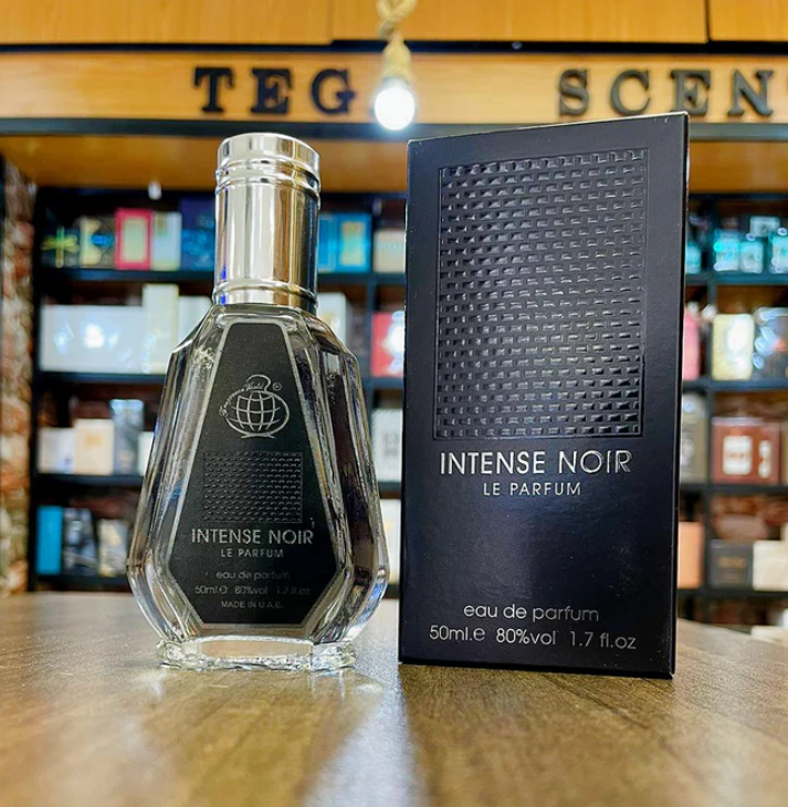 Intense Noir Le Parfum 50ml Eau de Parfum EDP perfume for men  by Fragrance World