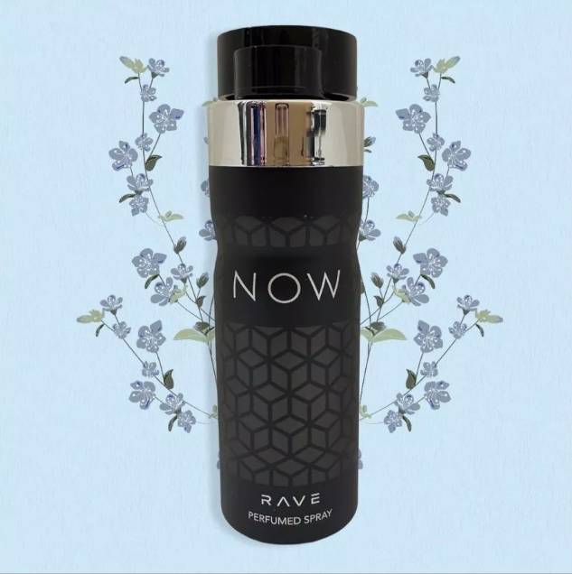 Lattafa Rave Now Perfumed Spray Deo 200ml woody aromatic deodorant for men