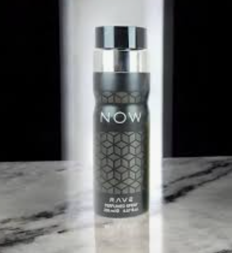 Lattafa Rave Now Perfumed Spray Deo 200ml woody aromatic deodorant for men