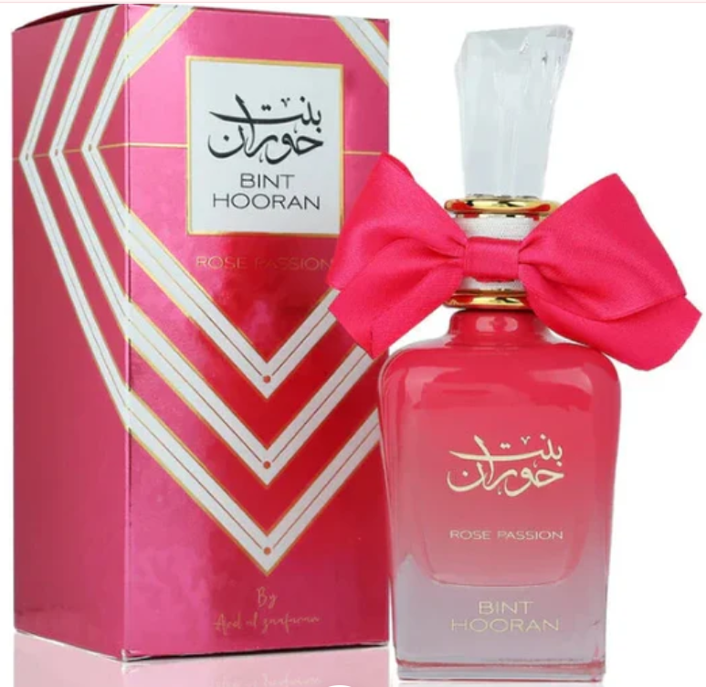 Ard Al Zaafaran Bint Hooran Rose Passion Eau de Parfum EDP Sapphire’s Choice - Bint Hooran  Rose Edp Eau De Parfum for Women Rose, Sandalwood and Vanilla Fragrance Perfume