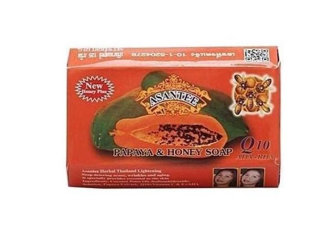Original Asantee Papaya And Honey Anti Acne Soap - 125g Nourishing, Natural Skincare for Smooth & Glowing Skin  Asante soap