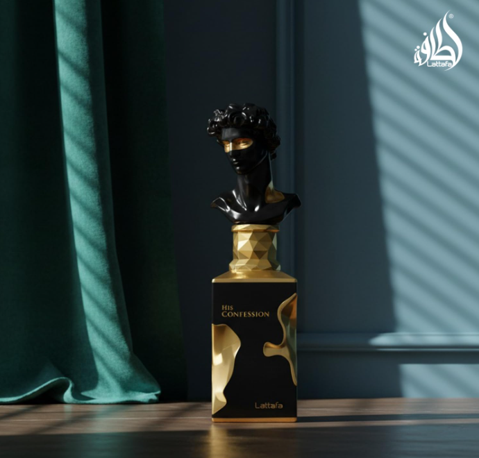 Lattafa His Confession her confession for Men women Eau de Parfum Spray, 3.4 Ounce / 100 Ml Oriental Woody fragrance for men and women. cofesion collection