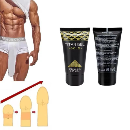 Original Titan Gel Gold Penis Enlargement Cream Permanent Penis Enlargement Gel