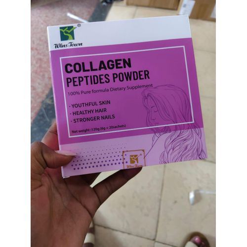 Daynee Collagen Peptides Powder Secret Formula For Youthful Skin, Healthy Hair, and Stronger Nails Whitening Glow Enzymes Protein Powder 100% Pure Formula Dietary Supplement