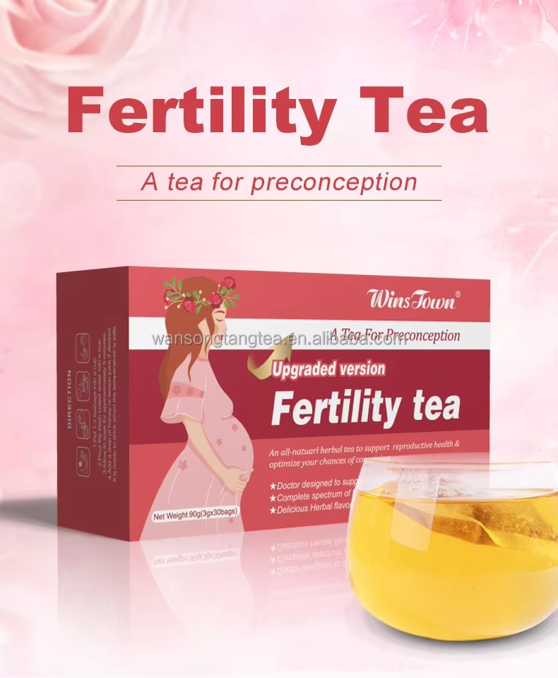 Winstown Detox Herbs Women Supplements Organic Boxed Female Health Care Tea Freshly Processed Bagged Tea