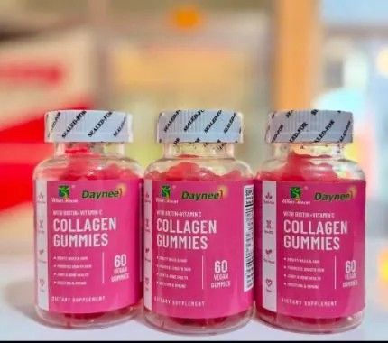 Collagen Gummies with Biotin and Vitamin C .Dietary Supplement for Skin, Hair, Bone, Joint and Nail Care