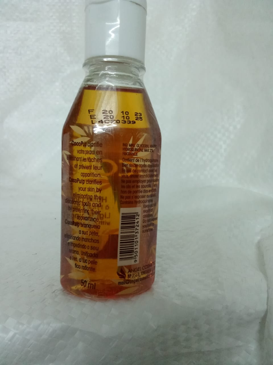 Coco Pulp Oil Skin Lightening Oil With natural  Coconut Oil Clear Dark Spots ,Brightens, Moisturizes Clear appearance of Stretch Marks Scars Giving a Glowing & beautiful  Complexion best for all skin