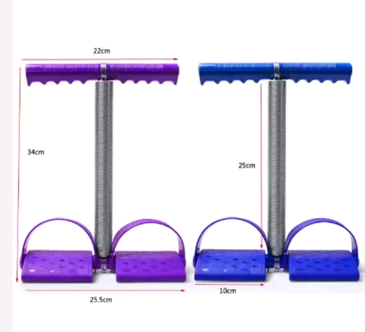 SPECIAL OFFER! Tummy Trimmer Elastic Sit up Pull Rope Pedal Resistance Band Powerful Spring Drawstring Tummy Trimmer Equipment Portable Home Gym Reduce Belly Fat & Shape Waist Strengthen Chest & Arms