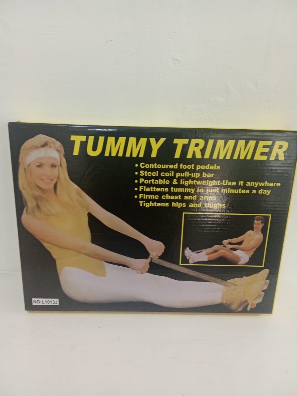SPECIAL OFFER! Tummy Trimmer Elastic Sit up Pull Rope Pedal Resistance Band Powerful Spring Drawstring Tummy Trimmer Equipment Portable Home Gym Reduce Belly Fat & Shape Waist Strengthen Chest & Arms