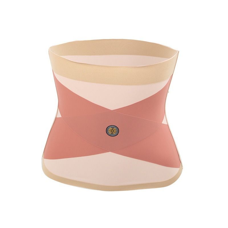 Seamless cross belly belt energy stone steel bone waist belt women's belly slimming thin waist belt