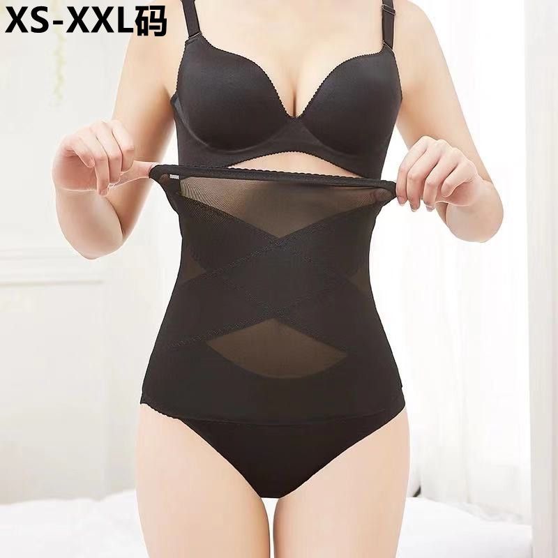 Thin body shaping belly belt for women, corset, waist, abdomen, stomach, mesh, breathable, abdomen, postpartum waist belt for women, summer