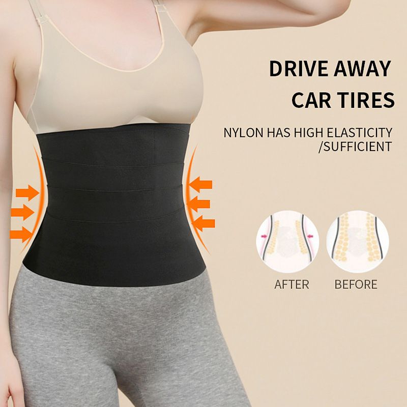 Fitness belt, waist cinching belt, waist wrapping restraint belt, postpartum restraint belt, elastic waistband for women