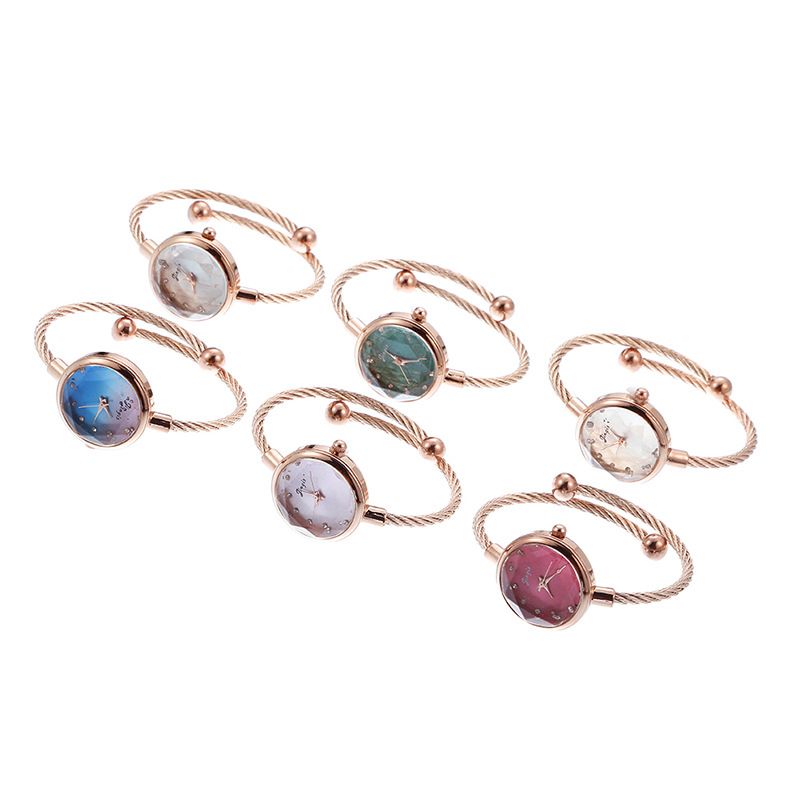 CHIC style forest women's small fresh starry sky watch female student Korean version trendy diamond bracelet watch ladies bracelet watch