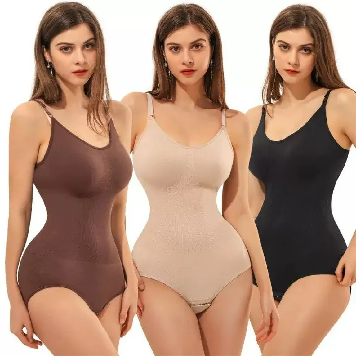 New jumpsuit plus size seamless tight fitting shapewear for women, corset, flat leg camisole, and body shaping outfit