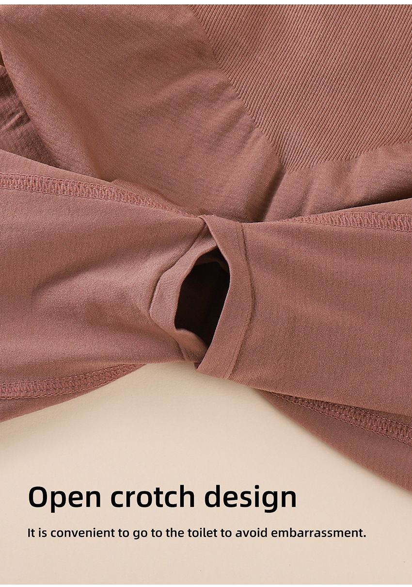 Button-breasted body-shaping bodysuit for women, postpartum, tummy-lifting, hip-lifting, tight-fitting, reinforced version, large size, tummy-lifting boxer bodysuit