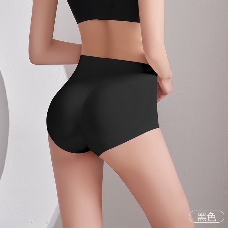 Seamless buttock-enhancing, hip-lifting, and tummy-controlling underwear for women, a one-piece magic tool for plumping and shaping hips, and a thin, peach-shaped buttock-lifting panty.