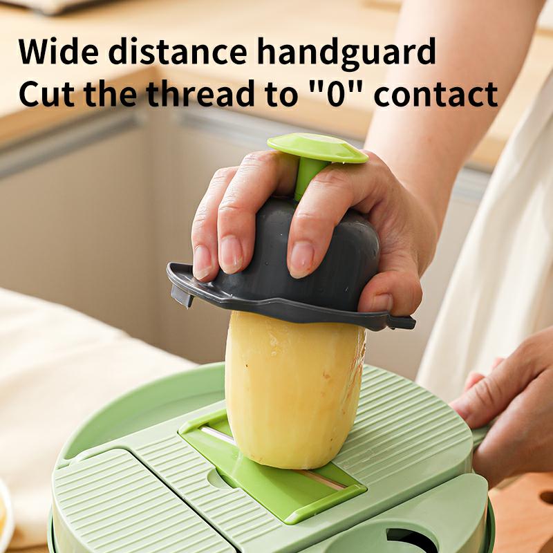 Vegetable Chopper Multi-Functional Stainless Steel Vegetable Fruit Cutter 13 in 1professional food Choppermultifunctional Vegetable Chopper and Slicer Household Kitchen Dicer Slicing Shredding