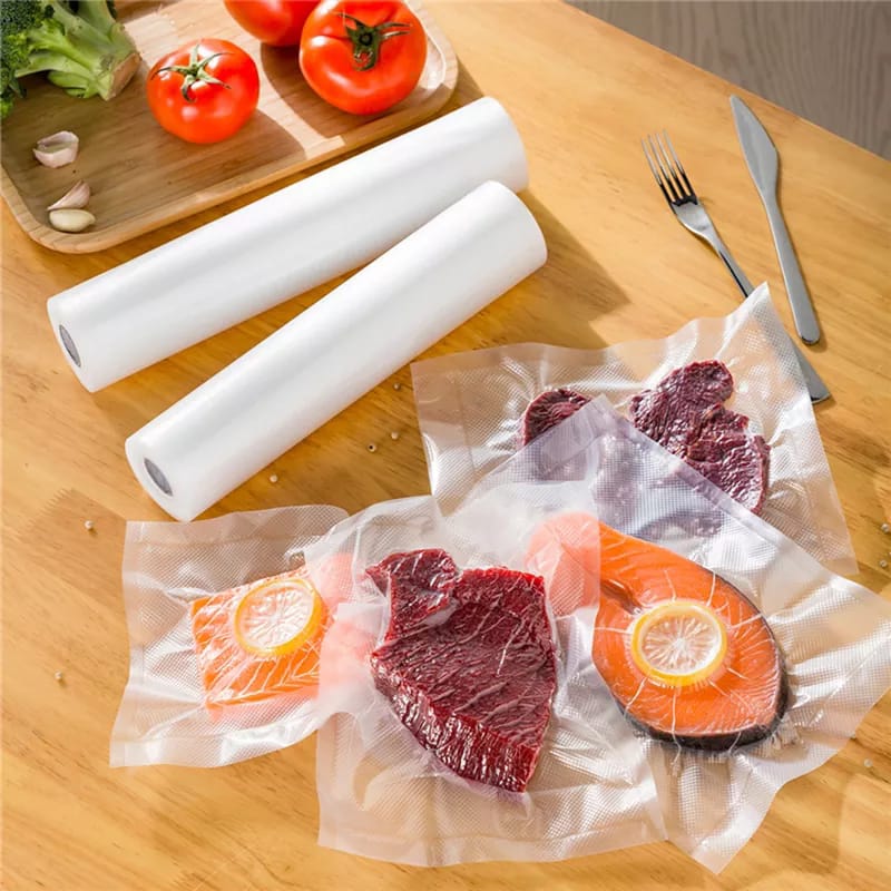 🤑🌟🔥HIGH QUALITY PERFECT NEW 30cm Commercial Grade Vacuum Sealer Bag Rolls, BPA FreeAll bags can be cooked sous vide, microwaved or boiled
3 mil front panel to ensure a tight