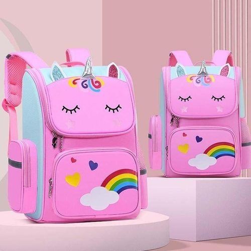 Back to school Waterproof Casual School Book Bag Large Capacity Cute Kids Backpack