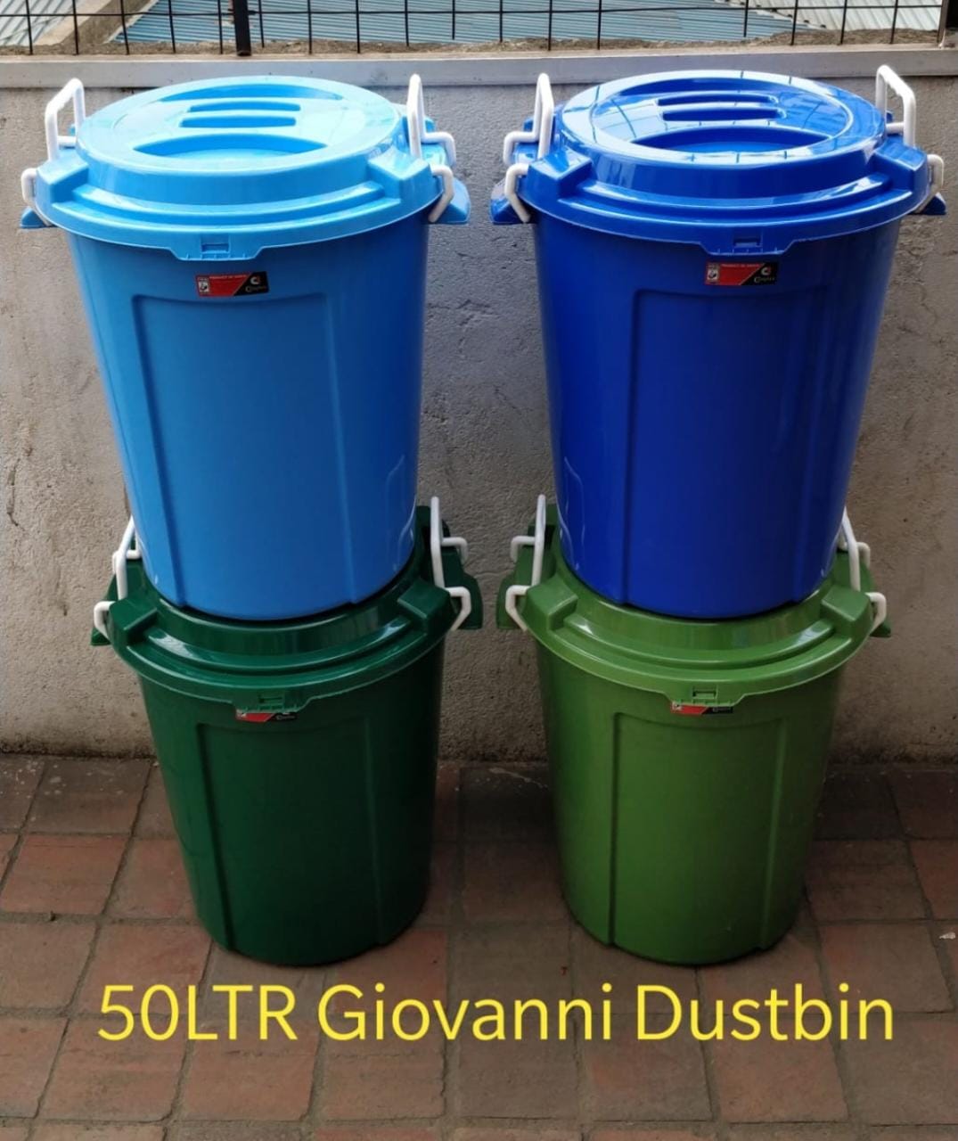 50 litres Heavy plastic giovanni home/office Dust bin