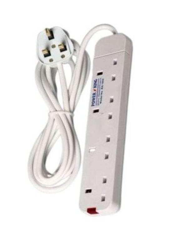 High Astra 5-Way Power Extension with 2 USB Ports, 1 Type-C Port & Switch – 2500W Heavy Duty Multi-Plug Socket for Home, Office, and Electronics Charging