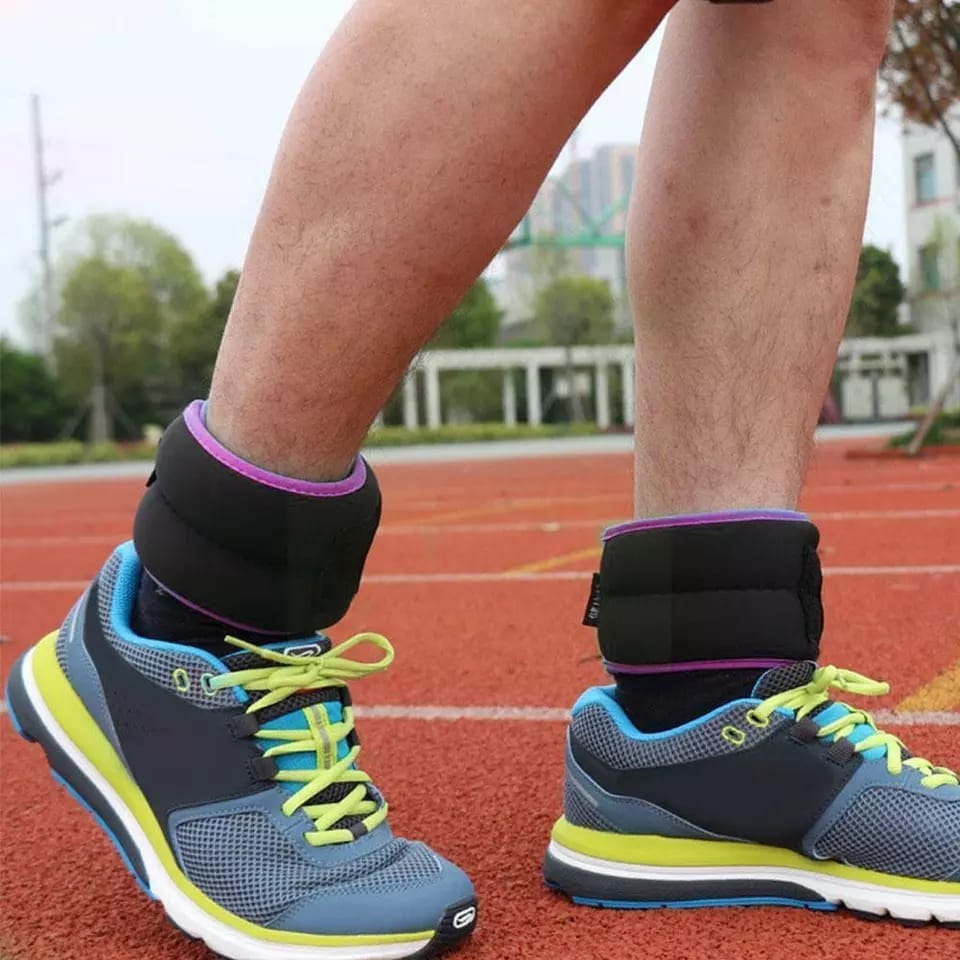 Adjustable Ankle Weights – Durable Fitness Weights for Leg, Arm, and Strength Training, Perfect for Workouts, Running, Aerobics, Gym, Home Exercise, and Physical Therapy
