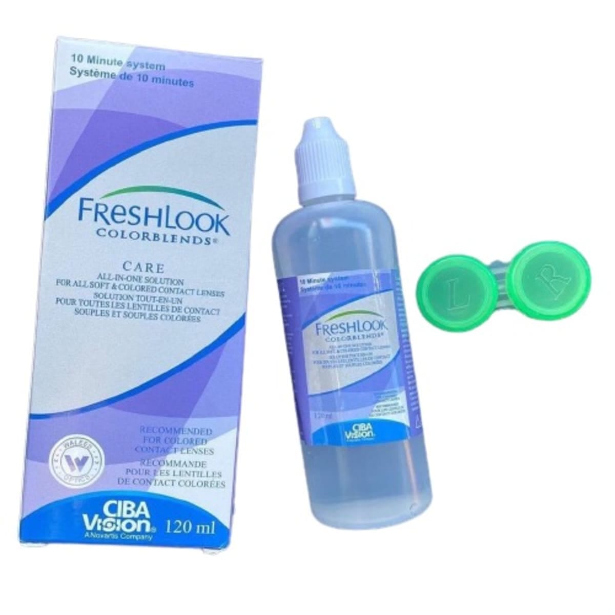 Freshlook colorblends Eye contact lens solution 120ML,
