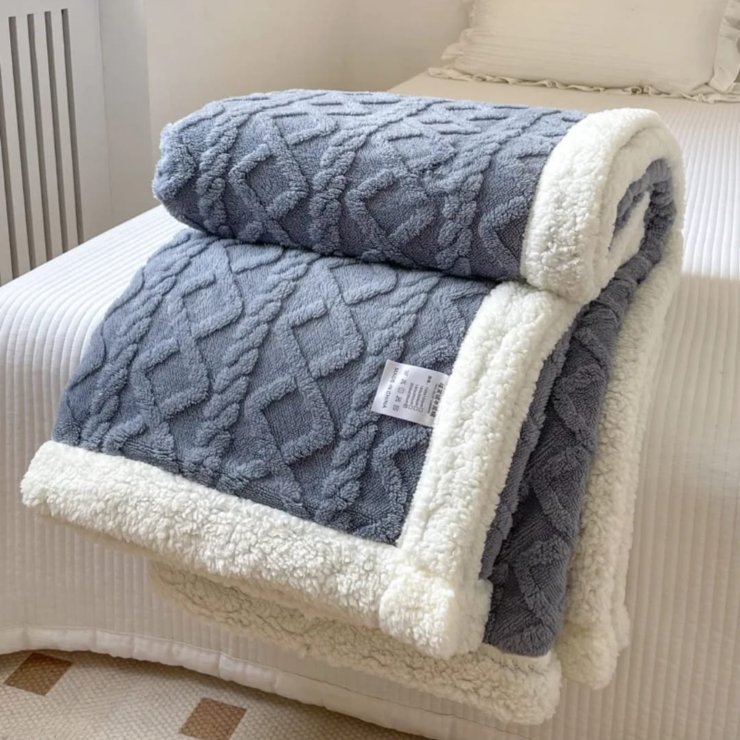 💫💫New ARRIVALS 💥💥Sherpa Fleece Blanket -6*6. Designed to be durable and long-lasting, with some featuring reinforced stitching and fade-resistant materials.