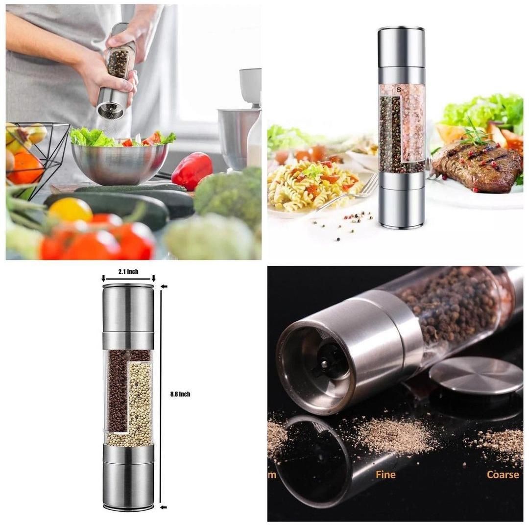 🧂 Twist, Crush & Sprinkle in Style! 🧂
Elevate your seasoning game with the Glass Pepper/Salt Twist & Crush Shaker!

✅ Twist-top for fresh ground flavor
✅ Stylish glass design with durable grinder
✅
