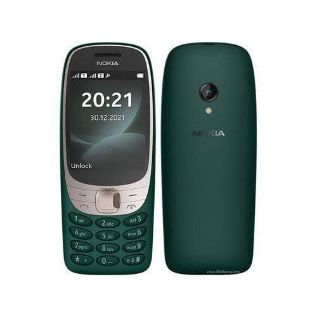 New Nokia 6310 2024 ,2.8 Inchs, 8MB+16MB,Dual Sim - Green