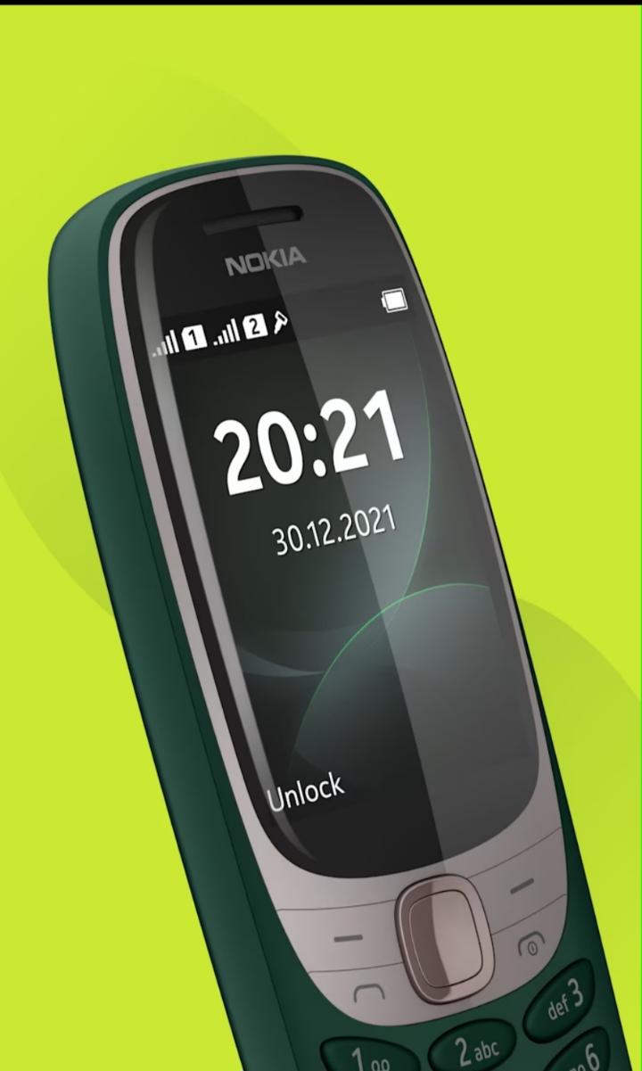 New Nokia 6310 2024 ,2.8 Inchs, 8MB+16MB,Dual Sim - Green