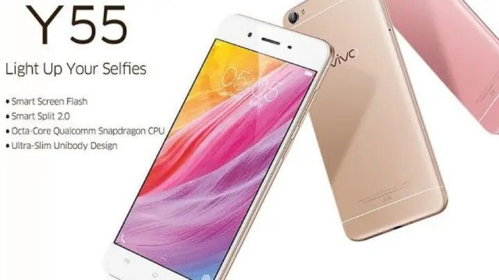 Refurbished Vivo Y55 2GB RAM 16GB ROM 5.2inch " 2730 mAh Dual SIM 8MP+5MP Android Smartphones