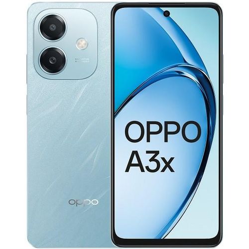[NEW ARRIVAL!!!] BRAND NEW Oppo A3x, 6.67 inches 90Hz display, 64GB ROM +4GB RAM, Snapdragon 6s 4G Gen1 processor, 5100mAh battery 45W, Android 14, Fingerprint 4G (DualSIM)(2yrs Warranty)