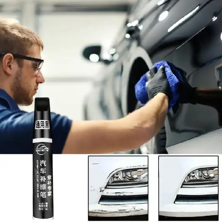 Touch up Paint for Cars, Precise Color Matching, Car Scratch Remover for Deep Scratches, Premium and Effective Car Paint Scratch Repair for 
 cars (Black)